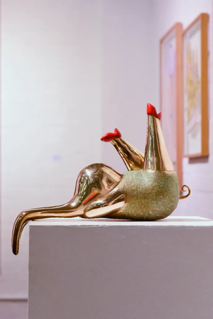 Bronze sculpture cast for Landia Davies