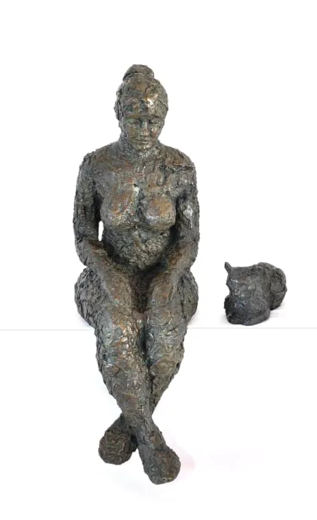 Bronze sculpture cast for Manuela Holzer