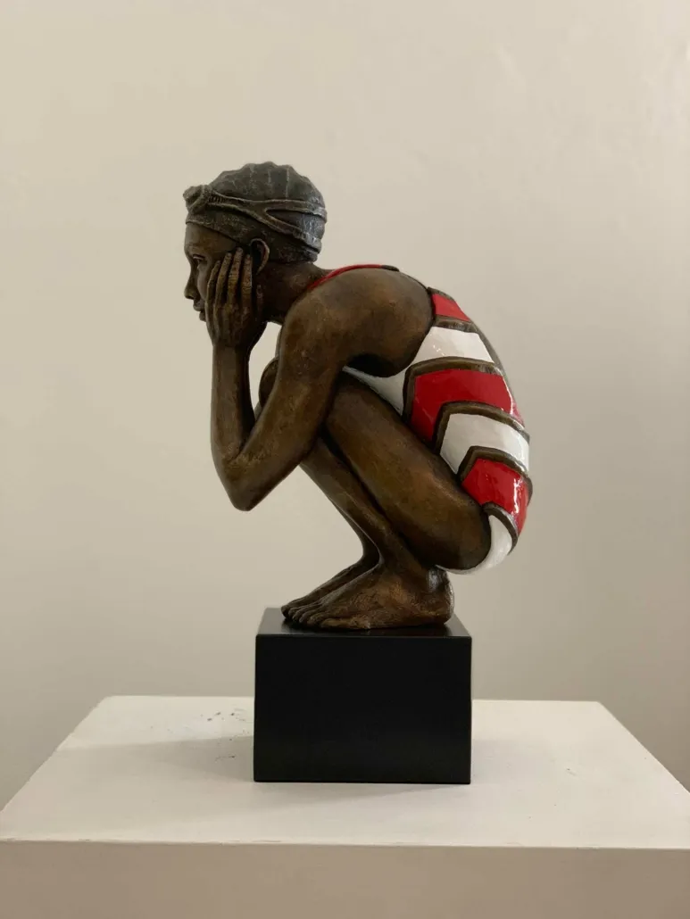 Bronze sculpture cast for Marieke Prinsloo-Rowe
