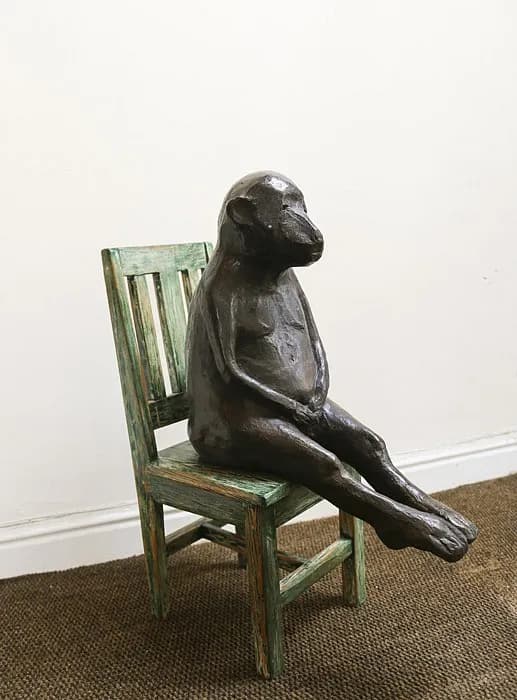 Bronze sculpture cast for Wilma Cruise